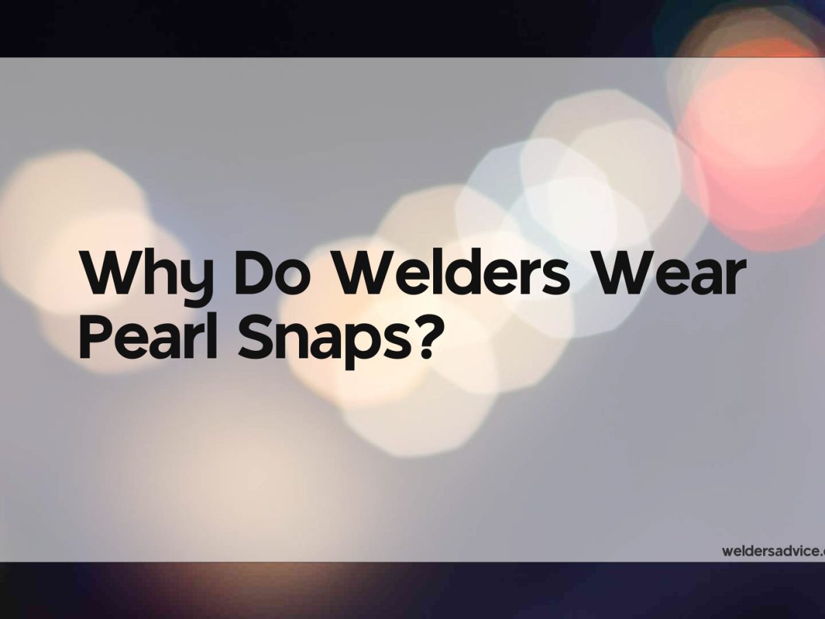 welder pearl snap