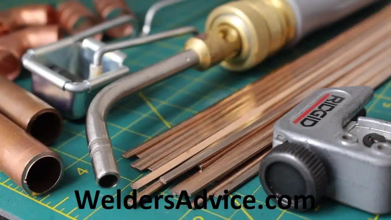 Braze Weld Copper Pipes