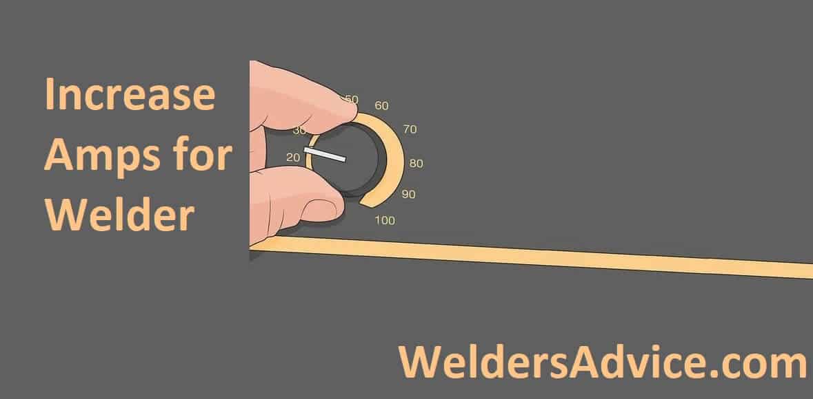 Increase Amps for Welder