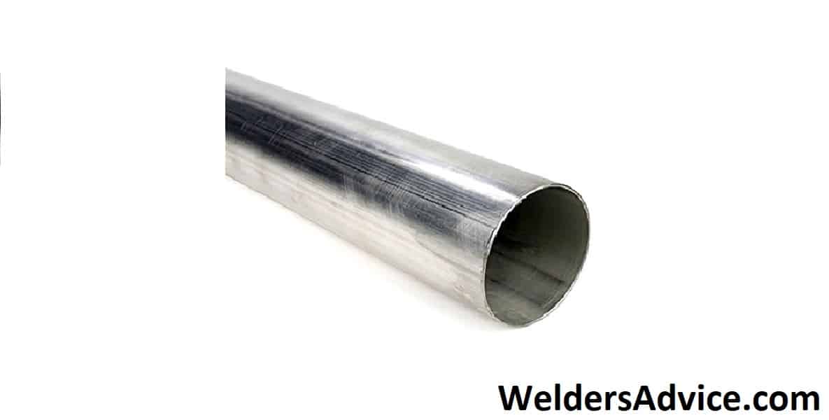 braze weld light gauge steel exhaust pipes