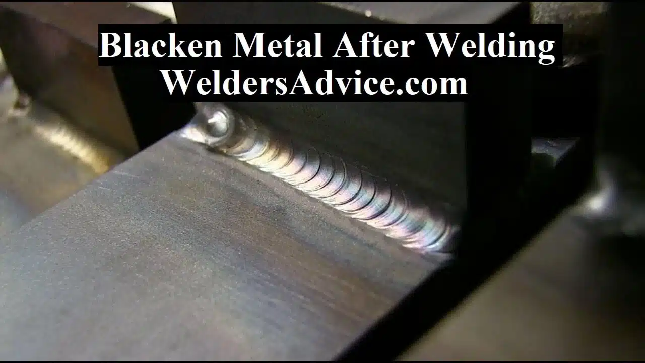 Blacken Metal After Welding